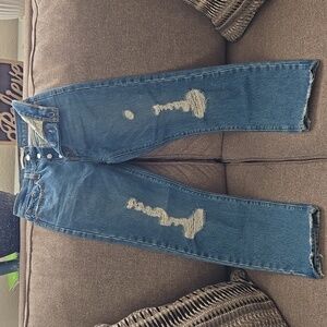 Womens Levi's wedgie straight Jeans  size 25